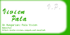 vivien pala business card